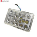 MSM-9804 Motorcycle Barako 175 LED Headlight 18 Led with angel eye. 