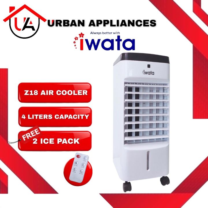 Iwata Aircool Z18 Air Cooler Air Purifier Humidifier Liters