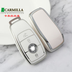 TPU Car Key Case Cover Shell for Mercedes Benz A C E S G Class GLC CLE CLA GLB GLS W177 W205 W213 W222 X167 AMG