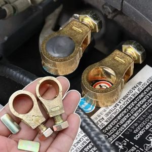 Kẹp Pin Acquy Cực Dương/ Âm Bằng Hợp Kim Dẫn Điện Khối Đầu Nối Vít Liên Kết Cực Nhanh Cho Ô Tô Vận Hành An Toàn