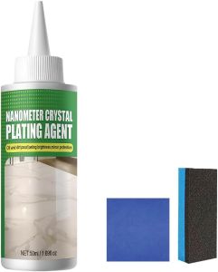 Chất phủ nano tinh thể mới 2026 dành cho gạch lát và đồ nội thất chất làm sạch và bảo vệ mặt bàn đá granite chất đánh bóng đá thạch anh và đá cẩm thạch để giữ màu vĩnh cửu và tạo hiệu ứng bóng sáng khô nhanh (1 sản phẩm)