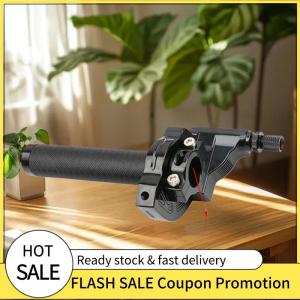 🚗🛵 1pcs Throttle Twist Grips Handlebars 22mm phổ nhôm Accelerator cho xe máy xe máy xe tay ga xe đạp M10 x 1.5