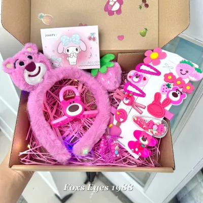 Hộp Quà Tặng Chủ Đề Hoạt Hình Sanrio Xinh Xắn Đáng Yêu Tặng Ngày Lễ Sinh Nhật Ý Nghĩa Nhiều Phụ Kiện Cho Nữ Và Bé Gái
