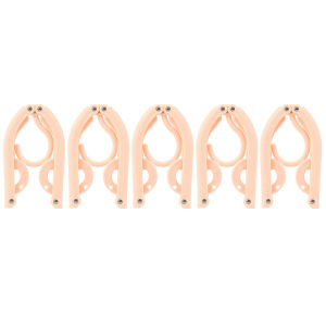 High-quality Clothes Hanger with clip Travel Folding Hanger Portable Multifunction Outdoor Non-slip Hanger with Clips Foldable hanger