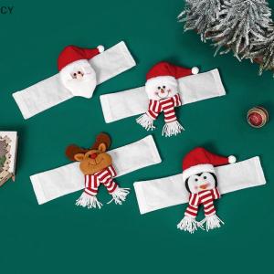 GY🌠🌠🌠 Christmas Cartoon Curtain Clasp Penguin Santa Claus Snowman Elk Curtain Holder Xmas Decor For Home Xmas Curtain Accessories