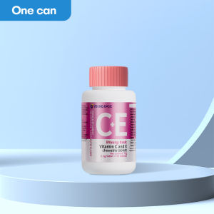 9 YOUNG-BASIC Vitamin C+E Chewable Tablets for Whitening/Antioxidant/Enhance Immunity