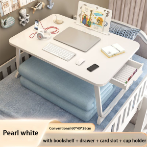 Table Bed Student Dormitory Bed Desk Laptop Desk Foldable Small Table Childrens Study Table