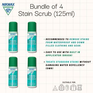 [Bundle of 4] Nikwax Stain Scrub (125ml)