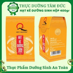 Hạt kê dưỡng sinh Quy Nguyên Ông thầy Tuệ Hải hộp 400g - chùa Long Hương