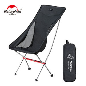 Ghế xếp inox vải bố có lưng tựa cao cấp NatureHike NH18Y060-Z