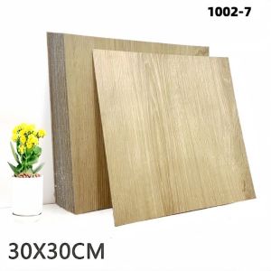 OUREAL Vân gỗ Gạch lát sàn Tự dính PVC Tấm phủ sàn Cài đặt dễ dàng Chống thấm nước Decal dán tường và sàn nhà Dành cho phòng ngủ
