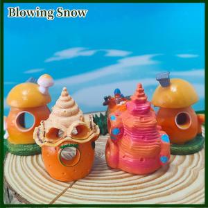 Blowing ที่พักพิงหอยสังข์บ้านเห็ดของตกแต่งตู้ปลาของตกแต่งตู้ปลาตู้ปลาตู้ปลาที่พักพิงสำหรับเลี้ยงกุ้งปลา