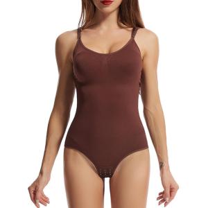 [Hottie Diary] Bodysuit Shapewear Womens Full Body Shapewear Sheath Butt Lifting Shapewear Thigh Pushing Shapewear Seamless Spaghetti Strap New