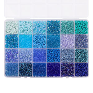 5200Pcs/Box 3mm Mixed Colorful Czech Glass Beads For Jewelry Making DIY Charm Bracelet Necklace Keychain Xmas Gift Crafts Accessories