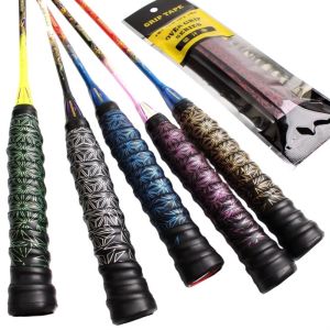 PURETEN Anti-slip Badminton Handle Wrap Tape Sweat-Absorbent Wear-resistant Badminton Racket Grips Wrap  Shock-Absorbing Tennis Racket Grip Tape Outdoor Sports
