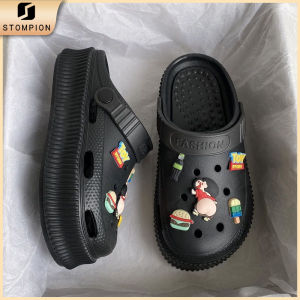 STOMPION Women Sandals Cartoon Korean Slippers For Women Cartoon Slippers Indoor Chunky Sandals