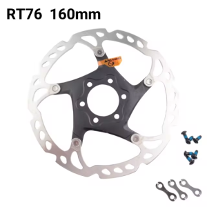 1 chiếc Shimano SLX SM rt76 phanh đĩa rô-tô xe đạp leo núi Xe đạp leo núi 6 bu lông 160mm 180mm 203mm cánh quạt phía trước và phía sau phanh đĩa Phụ Kiện Xe Đạp