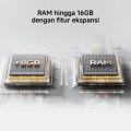 POCO C75 (6/128GB) (8/256GB) | Layar 6,88" | 50MP AI | Refresh rate 120 Hz | Baterai 5.160mAh | 18W Pengisian cepat | RAM hingga 16GB dengan fitur ekspansi | NFC | Garansi 15 bulan [Official Store]. 