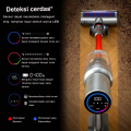 Airbot Hypersonics Pro Cordless Vacuum Cleaner handheld 2 in 1 Daya Hisap Kuat Brush Layar tampilan LED deteksi cerdas  Penyedot Debu serbaguna. 