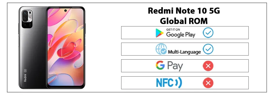 Redmi Note 10 5G Global Version 4GB 64GB/128GB Xiaomi Dimensity 700 6.5  90Hz Display 5000mAh 48MP Camera