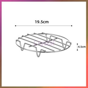 ชั้นวางนึ่งสแตนเลส/ตะกร้านึ่งสำหรับหม้อหุงข้าว/ชั้นวางนึ่งกันน้ำอเนกประสงค์สำหรับใช้ในครัวเรือน