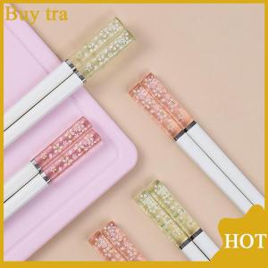 [Buytra] Amber Cherry Blossom ล้อแม็กตะเกียบจีนช้อนส้อมใช้ซ้ำได้