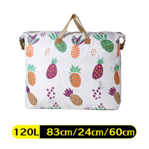 กระเป๋าเก็บเสื้อผ้า กระเป๋าเก็บผ้านวม ถุงใส่ผ้านวม ขนาดใหญ่ พับได้ กระเป๋าเก็บของอเนกประสงค์ กันฝุ่น/กันความชื้น/กันแมลง กระเป๋าผ้า พร้อมซิปรูดปิด