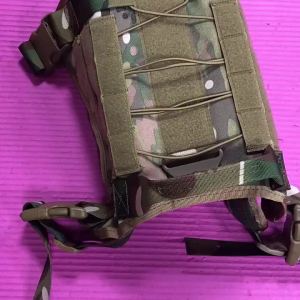 READY STOCK✨ Outdoor Tactical Dog Clothes Dog Clothing Training Clothes molle Combat Dog Jacket k9 Multifunctional Chest Harness Vest