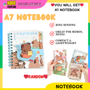 (READY STOCK)B5 Capybara Single Line Notebook Kid Children Present Gift Cute Stationery可爱单线页卡皮巴拉笔记本 buku nota alat tulis