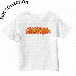DINO CLOTHING - KAOS ANAK IMLEK NAGA / KAOS TAHUN BARU/ KAOS GONG XI FA CAI / BAJU NATAL ANAK /KAOS KATUN COMBED / BISA COD /KAOS WANITA