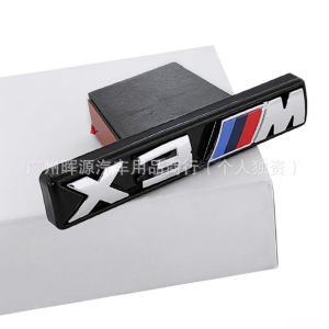 Suitable for BMW X series modified car logo X2M X3M X5M X6M medium network logo X series modified M sports label