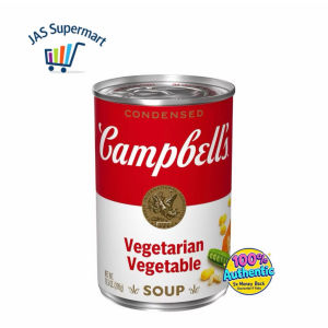 Campbells Vegetarian Vegetable Soup 298g Condensed Ready to Eat Canned Soup