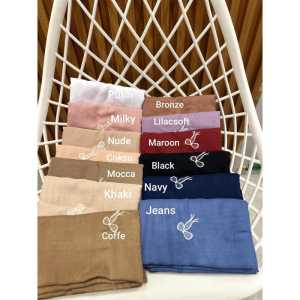 Hijab Segi Empat Paris Coquette Pita Girly||Jilbab Baby Paris Basic Viral || Kerudung CoquetteTermurah