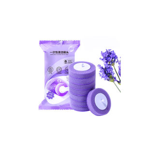 Locaupin Cleaning Toilet Bowl Cleaner Wand Disposable Toilet Bowl Brush with 8 Toilet Wand Refills Heads Wipes for Cleaning