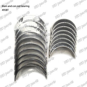 495BT Main Bearing and Connecting Rod Bearing Suitable For China Engine Parts