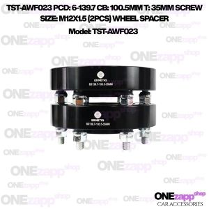 WHEEL SPACER TST-AWF023 PCD: 6-139.7 CB: 100.5MM T: 35MM SCREW SIZE: M12X1.5 (2PCS)