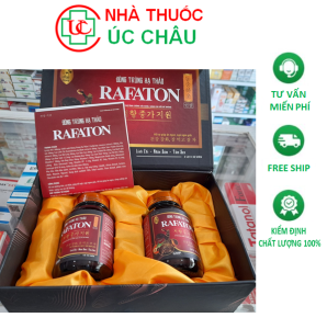 Đông trùng hạ thảo Rafaton Tăng cường sức khỏe nâng cao sức đề kháng Hộp 2 lọ x 30 viên.