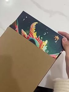 [COD]  Christmas Advent Blind   Cute Baby Dragon Acrylic Ornament Holiday Pendant Set Christmas Blind
