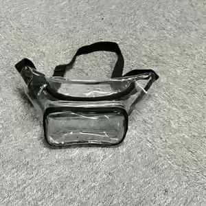 2023 Portable Clear Fanny Pack PVC Transparent Waist Bag Outdoor Sports Running Hiking Drifting Fitness Storage Bag Travel Bag