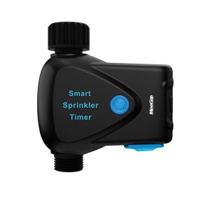 MeeGoo Smart Sprinkler Timer WiFi Bluetooth Remote Control Quantitative Watering & Flow Statistics Soil Sensor Compatible Sprinkler