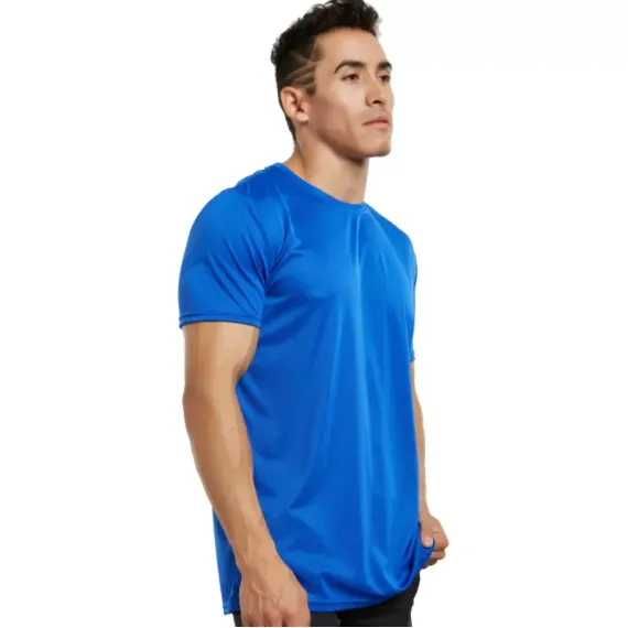 ACTIVE-DRY Mens Shirt Sport Activewear Dri Fit Men Shirt Quick Dry  Sportswear Gym Training Running Jogging Workout Clothes Shirt T-Shirt  Classic Sport Fashion
