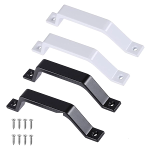 2Pcs Elegant 6.10Inch Gate Handles Aluminum Alloy Pull for Dressers and Cupboards with Mounting Screws Easy Installion