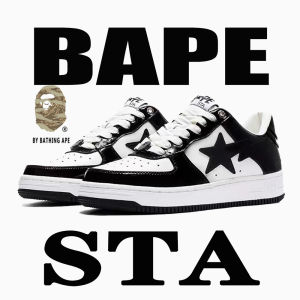 BAPE STA Mens Casual Shoes Marvel Co Branding Fashion Skate Sneakers for Men Breathable Comfortable Sports Shoes