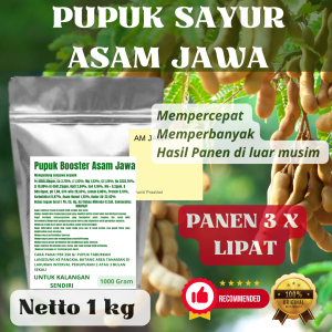 Pupuk Booster Asam Jawa Pelebat Organik Cepat Berbuah Lebat Besar Anti Rontok Pembesar Asam Jawa