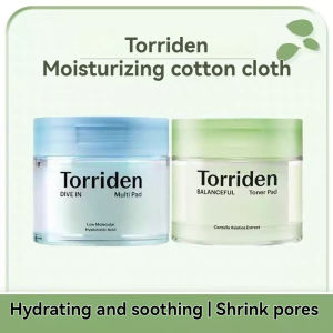 【 SG Stock 】 Torriden wet compress cotton160ml Torriden Hyaluronic Acid Toner Cotton Pad 160ml Shrinking Pores Exfoliating Wet Patch Torriden snow grass wet compress cotton