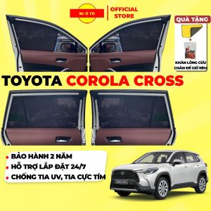 Rèm Che Nắng Ô Tô PLUS Loại 1 MR Ô.TÔ Chống Tia UV Bộ 4 Tấm Thiết Kế Theo Xe 2 Cánh Sau Che Nắng 100% RCNB002