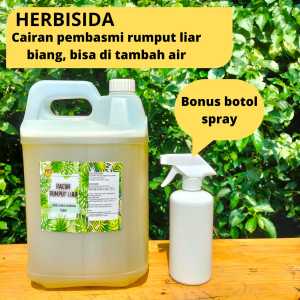 HERBISIDA Cairan Pembasmi Rumpput liar / Racun Rumput Liar 5 LITER mati sampai akar