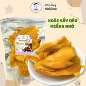 500Gr Xoài Sấy Dẻo Miếng Nhỏ Zip |  Bò Đội Nón Shop