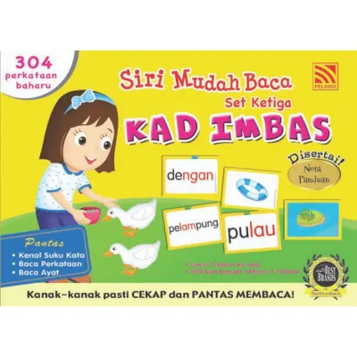 [BS] Siri Mudah Baca Set 1-5 (Set Lengkap) / Kad Imbas / Buku Aktiviti