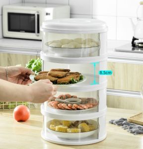 Multi-Layer DIY Stackable Sliding Door Food Cover
